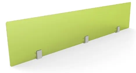 Mini mampara de acrílico larga noma